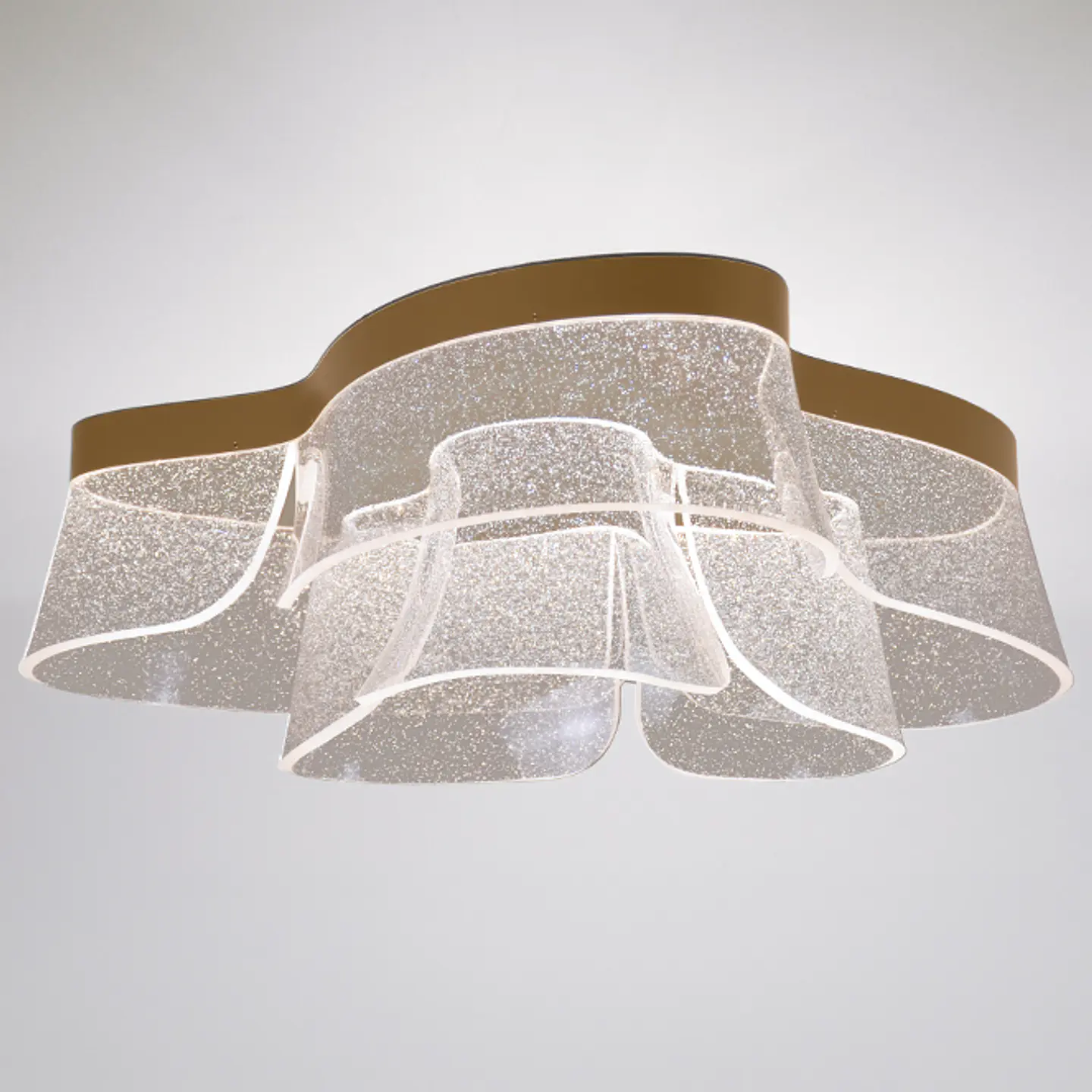 Plafond CAMILLE CCT 60W LED 1700m 2700K/4000K/6000K D.70cm Dourado 3