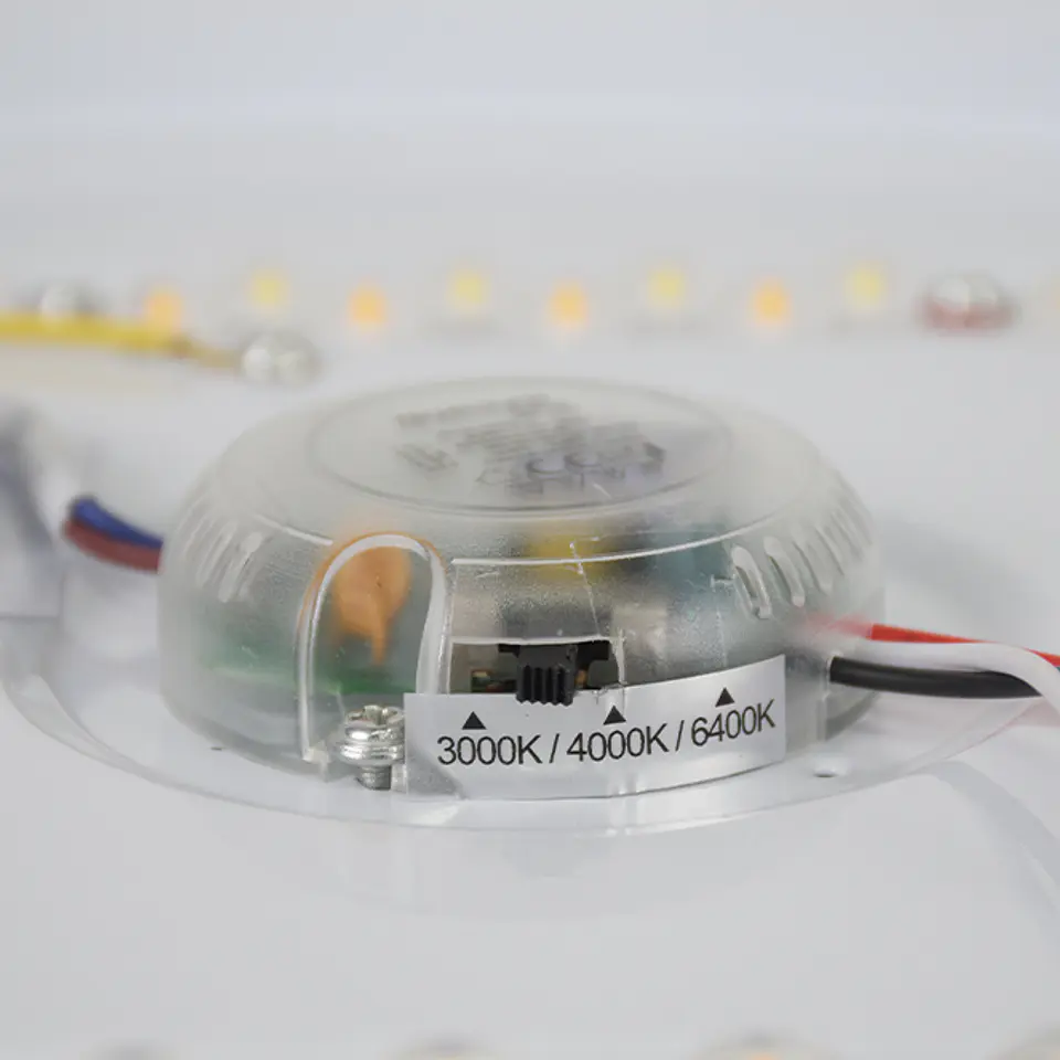 Plafond LED Surf Modern LED 12W CCT 1200lm Alt.5xD.26cm branco 2