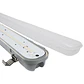 Armadura estanque LINESTA X2 D 150cm IP65 48W LED 5200lm 6400K C.150xL.7,4xAlt.7,5cm cinzento - Thumbnail 2
