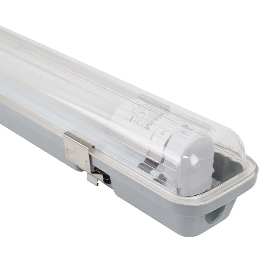Armadura estanque LINESTA TypeC IP65 1xG13 T8 LED 150cm C.157xL.6xAlt.5,7cm cinzento 2