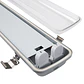 Armadura estanque LINESTA TypeC IP66 2xG13 T8 LED 60cm C.66,6xL.9,7xAlt.5,7cm cinzento - Thumbnail 3