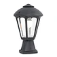 Pilar GIAMPY 1xE27 IP55 C.21xL.21xAlt.33cm resina - Thumbnail 1