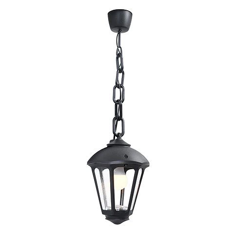 Suspensão GIAMPY 1xE27 IP55 C.21xL.21xAlt.75cm resina