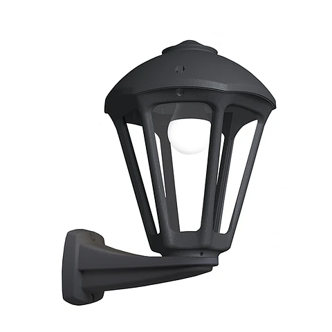 Aplique SANDRO 1xE27 IP55 C.24xL.28xAlt.36,5cm resina