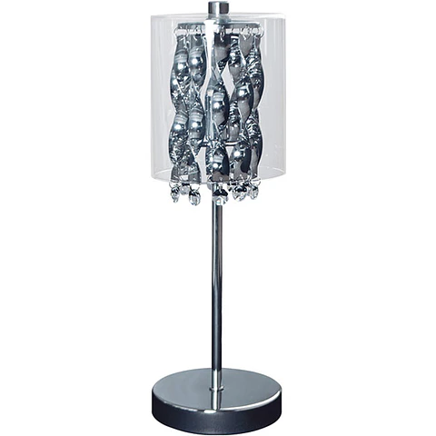 Candeeiro de mesa FAFE 1xG9 Alt.37xD.12cm cromado