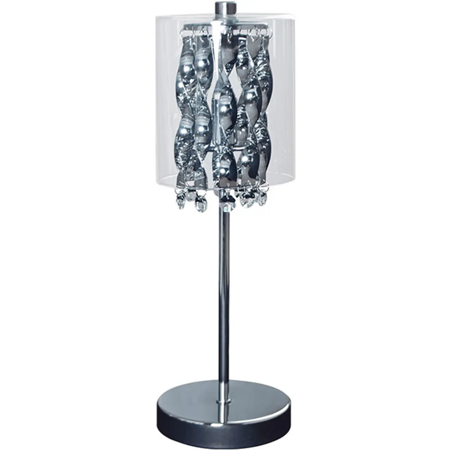 Candeeiro de mesa FAFE 1xG9 Alt.37xD.12cm cromado 1