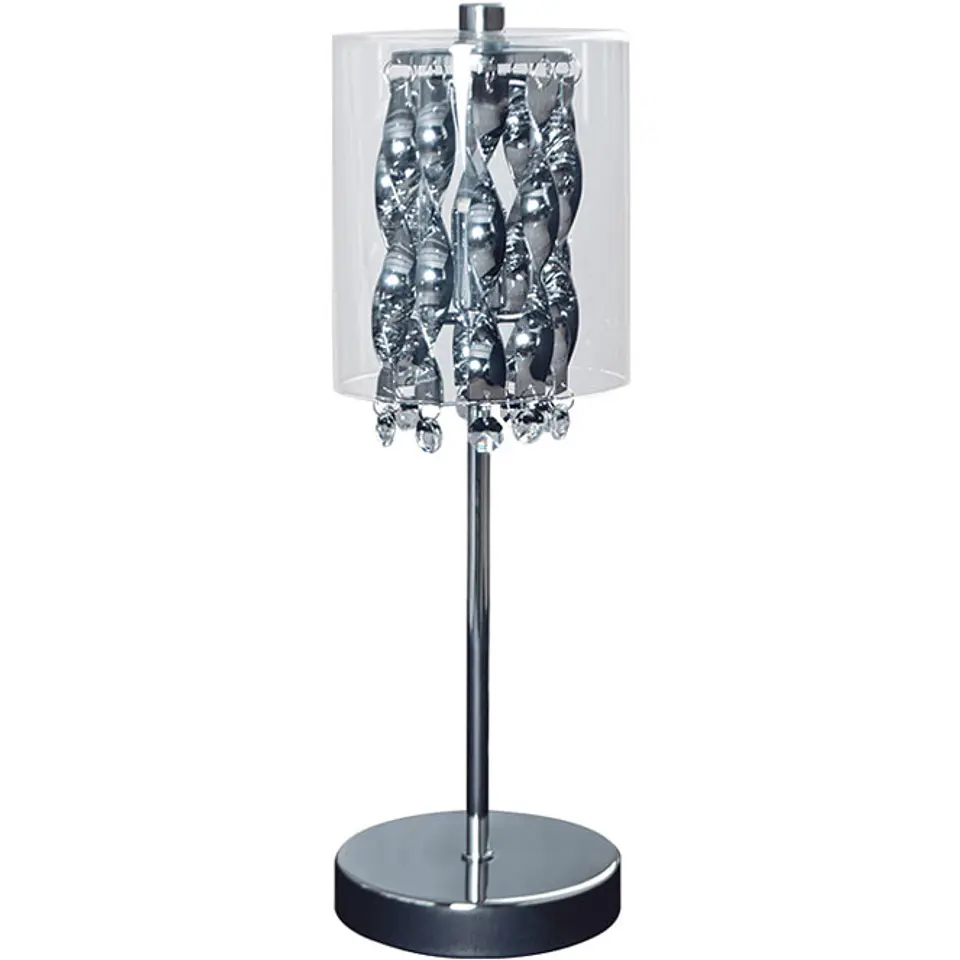 Candeeiro de mesa FAFE 1xG9 Alt.37xD.12cm cromado 1