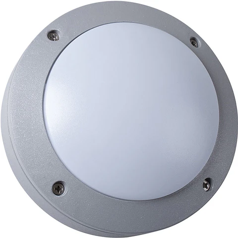 Aplique KASI IP54 21x0,18W LED 4000K Alt.6xD.15cm cinzento