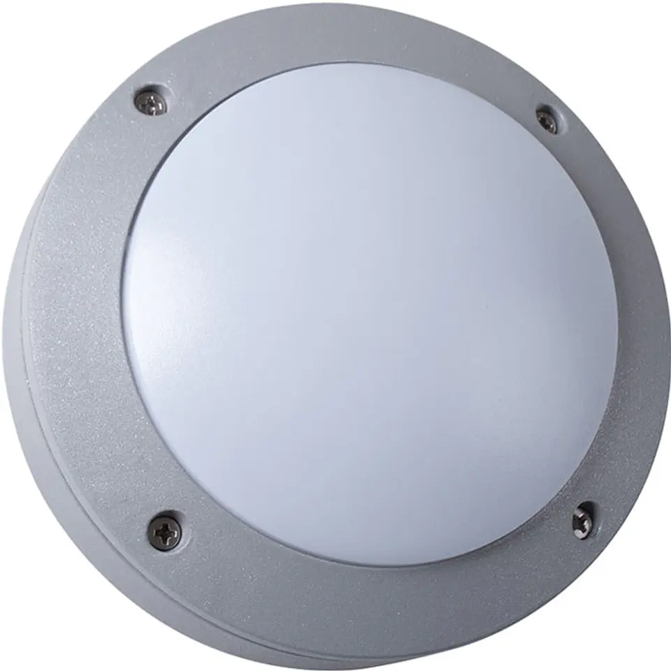 Aplique KASI IP54 21x0,18W LED 4000K Alt.6xD.15cm cinzento 1