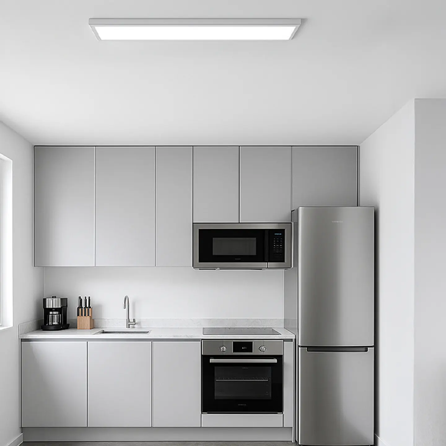 Painel de superfície VOLTAIRE 30x60 36W LED CCT 3000/4000/6500K C.60xL.30xAlt.2,4cm branco 3