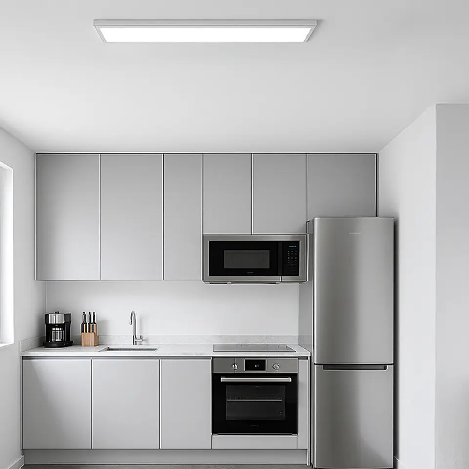 Painel de superfície VOLTAIRE 30x60 36W LED CCT 3000/4000/6500K C.60xL.30xAlt.2,4cm branco 3