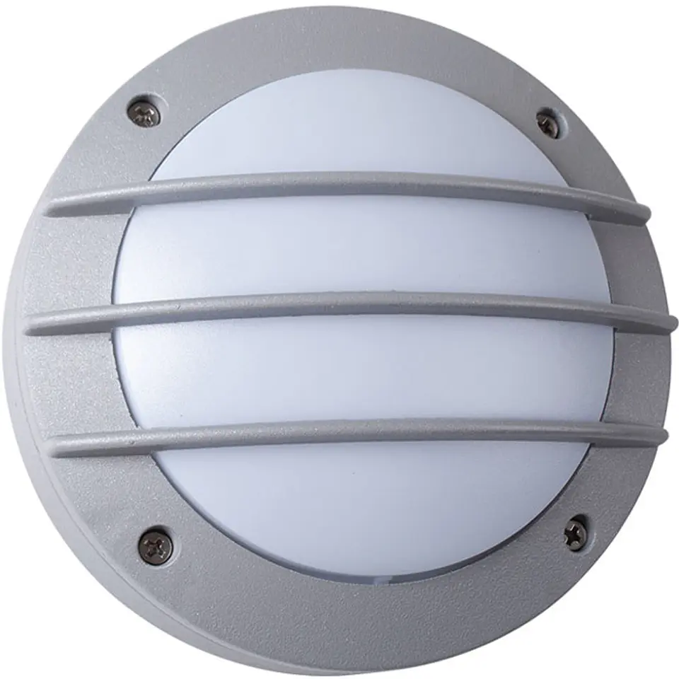 Aplique TARIM IP54 6W LED 4000K Alt.7xD.15cm cinzento 1