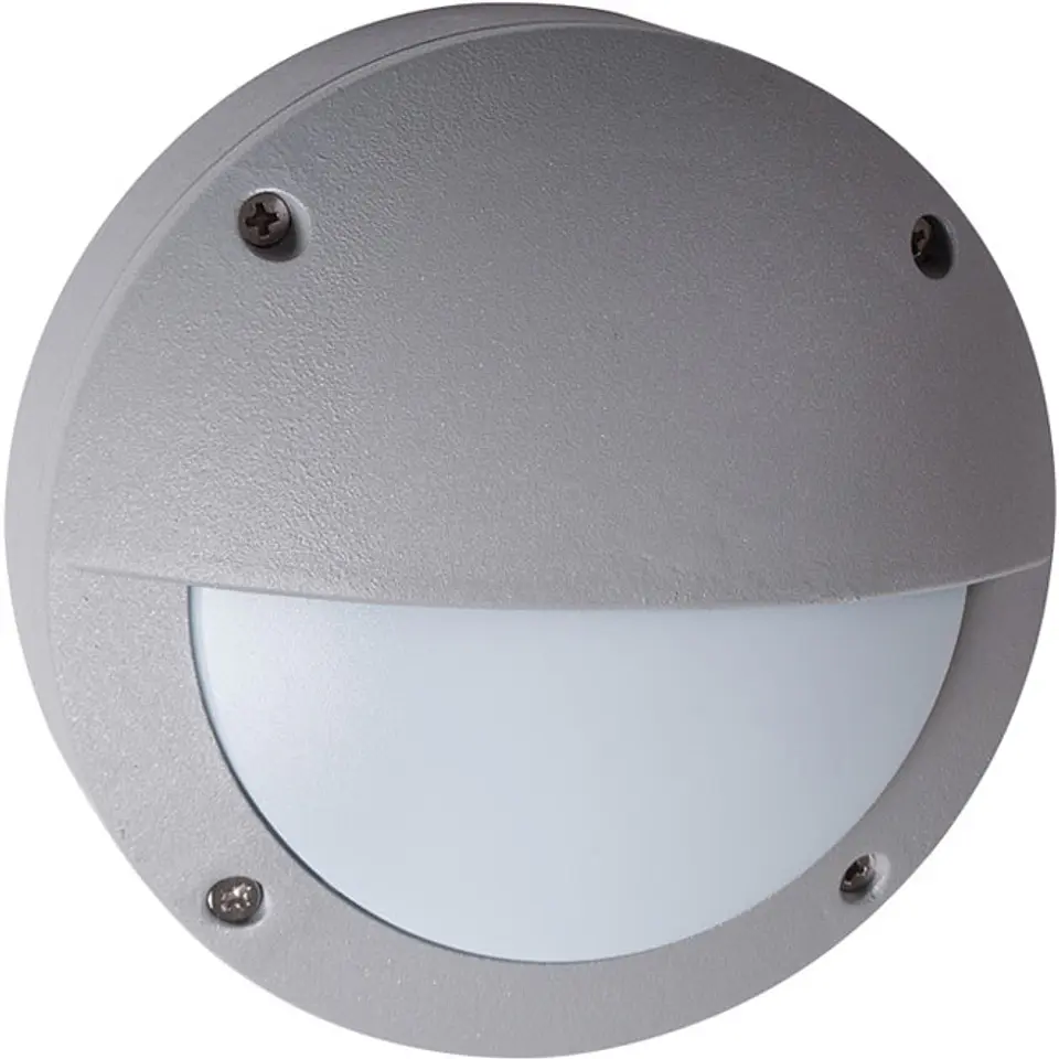Aplique ARAGUAIA IP54 1x6W LED 145lm 4000K Alt.6xD.15cm cinzento 1