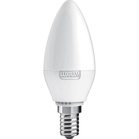 Lâmpada E14 (fino) Vela VALUE PLUS LED 6.5W 3000K 650lm
