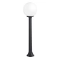 Pilar GLOBE 1xE27 8,5W botão CCT (3cores) IP55 Alt.100xD.25cm resina preta - Thumbnail 1
