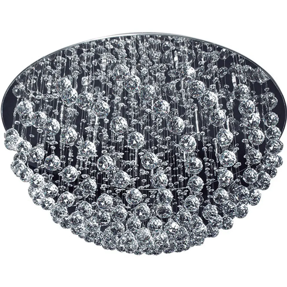 Plafond HERMINIA 24xG4 12V Alt.30xD.65cm cromado 1