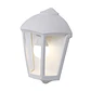 Aplique FABIO 1xE27 IP55 C.21xL.11,5xAlt.29cm resina branco - Thumbnail 1