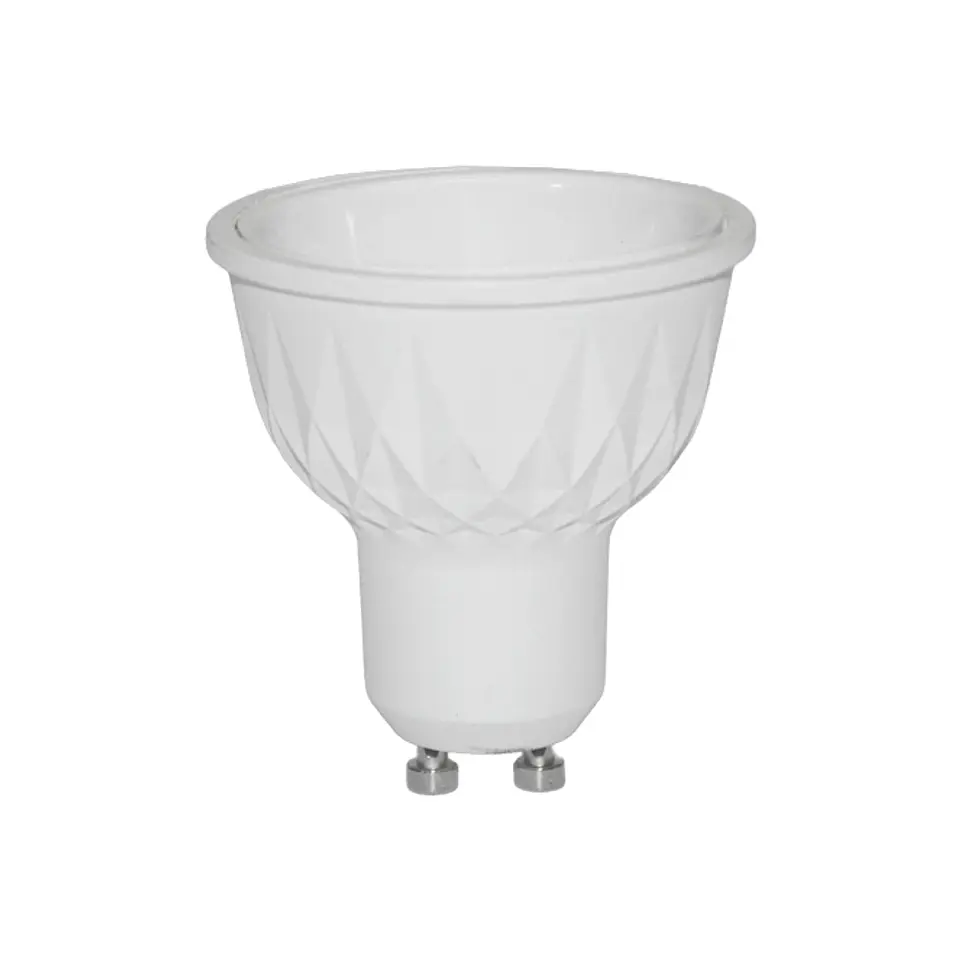 Lâmpada GU10 DURAMAX LED 4W 2700K 450lm 400cd 24° Branca 1