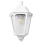 Aplique IESSE 1xE27 IP55 C.22xL.13xAlt.35cm resina branca - Thumbnail 1