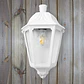 Aplique IESSE 1xE27 IP55 C.22xL.13xAlt.35cm resina branca - Thumbnail 2