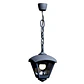 Suspensão ROBY 1xE27 IP55 C.20xL.20xAlt.70cm resina - Thumbnail 1
