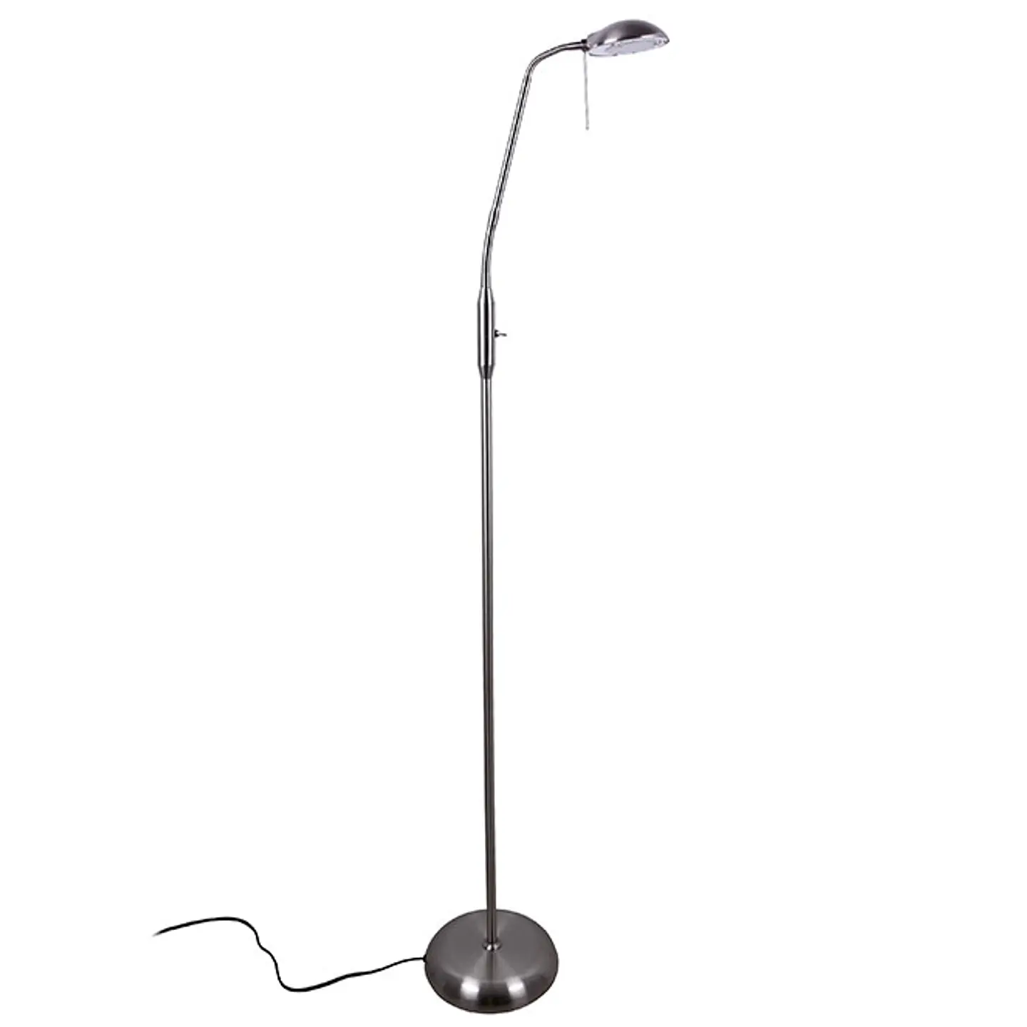 Candeeiro de pé STU 1xG9 Alt.140xD.45cm níquel 1