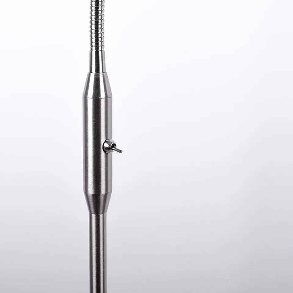 Candeeiro de pé STU 1xG9 Alt.140xD.45cm níquel 2
