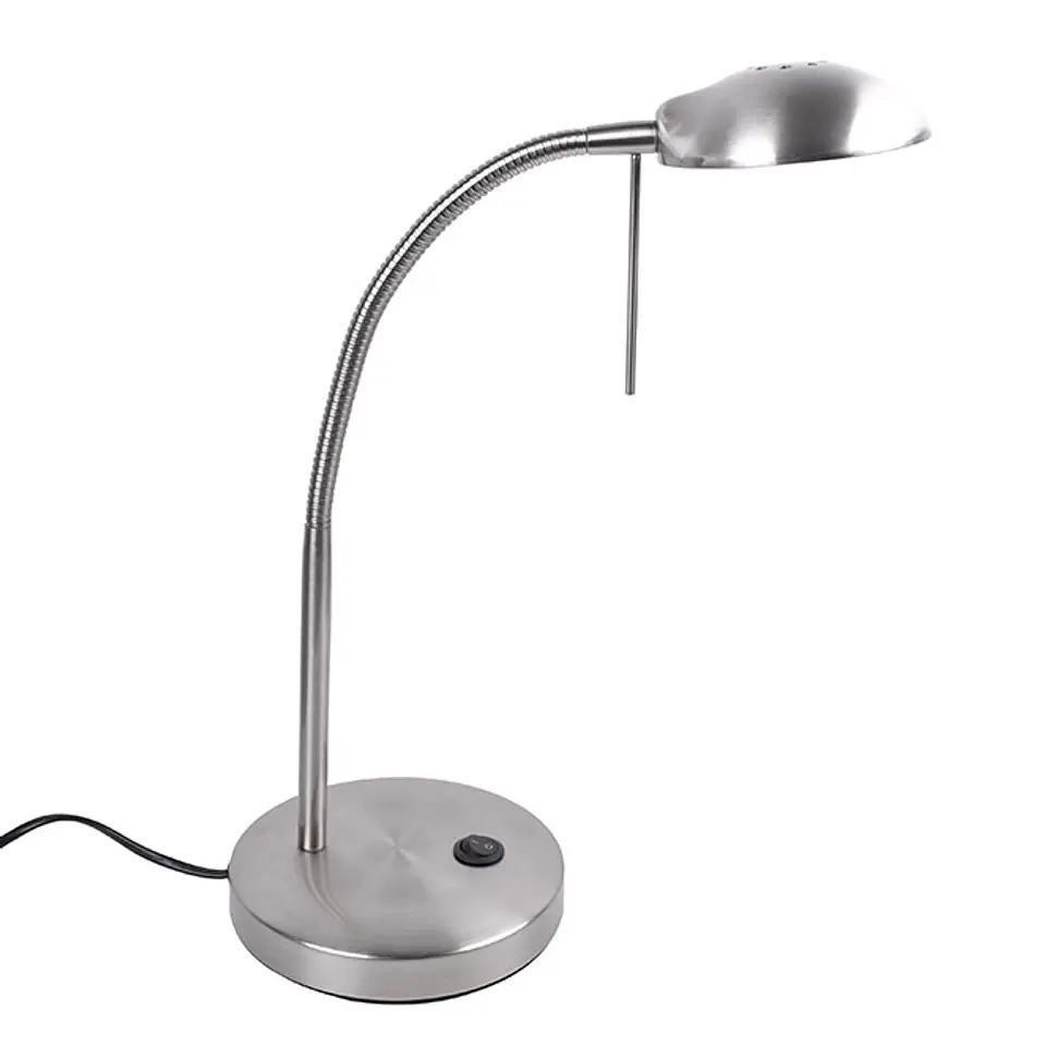 Candeeiro de mesa STU 1xG9 Alt.43xD.28cm níquel 1