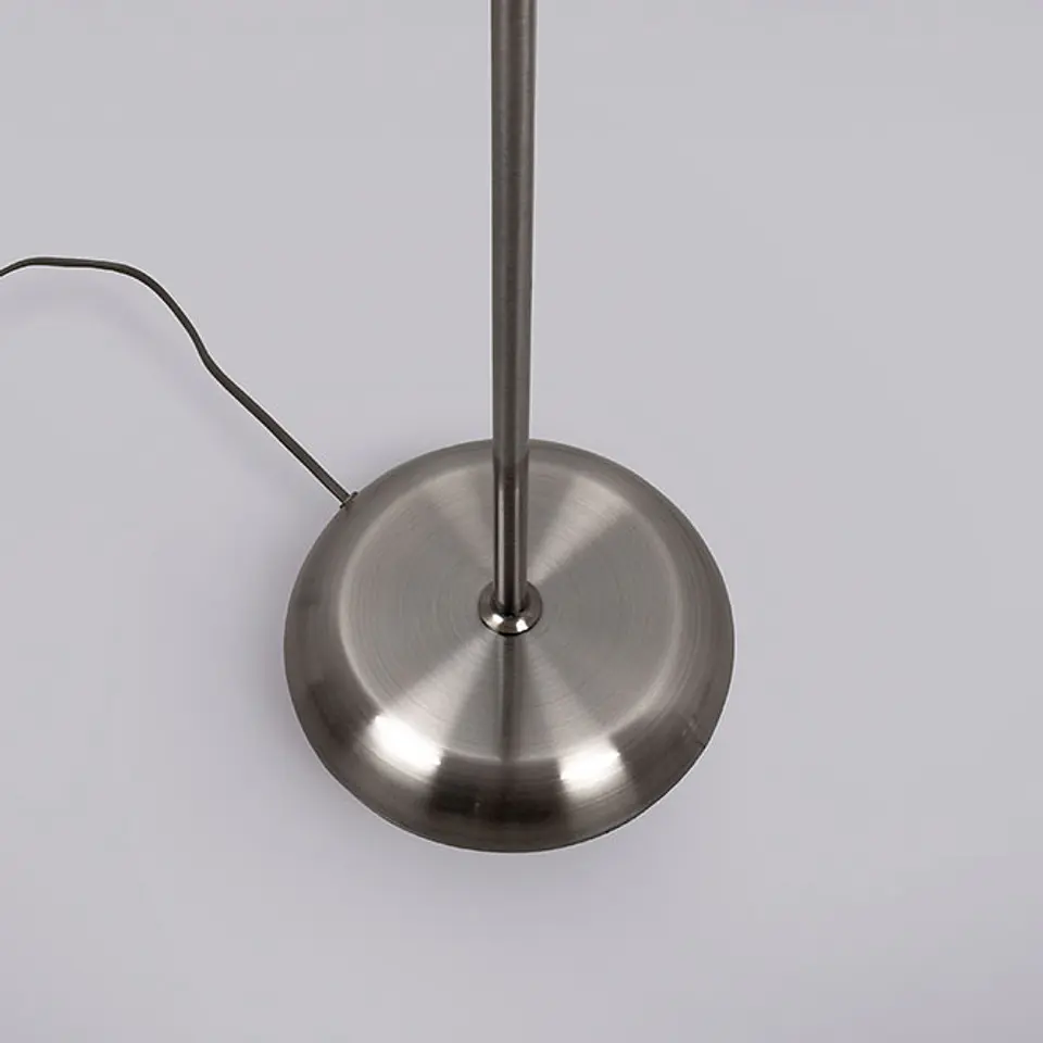 Candeeiro de pé STU 1xG9 Alt.140xD.45cm níquel 3