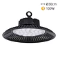 Campânula ECOVISION IP65 1x100W LED 8000lm 6400K 90° Alt.12xD.30cm preto - Thumbnail 1