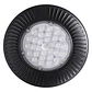Campânula ECOVISION IP65 1x100W LED 8000lm 6400K 90° Alt.12xD.30cm preto - Thumbnail 2