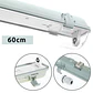 Armadura estanque LINESTA IP65 1xG13 T8 LED 60cm C.65,6xL.8,0xAlt.9,0cm cinzento - Thumbnail 1