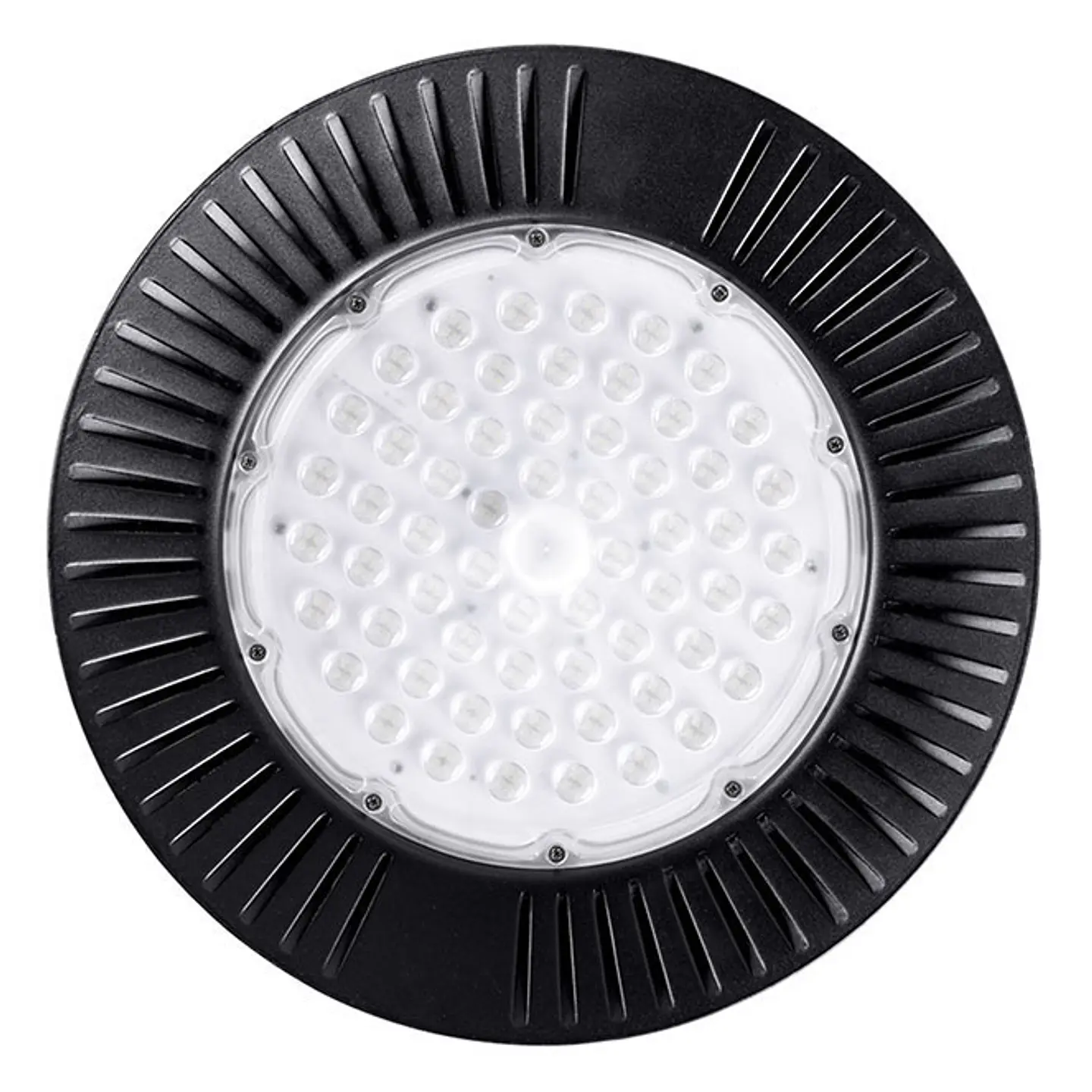 Campânula ECOVISION IP65 1x150W LED 12000lm 6400K 90° Alt.12xD.34cm preto 2