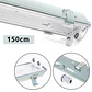 Armadura estanque LINESTA IP65 2xG13 T8 LED 150cm C.156xL.11,5xAlt.9,0cm cinzento - Thumbnail 1