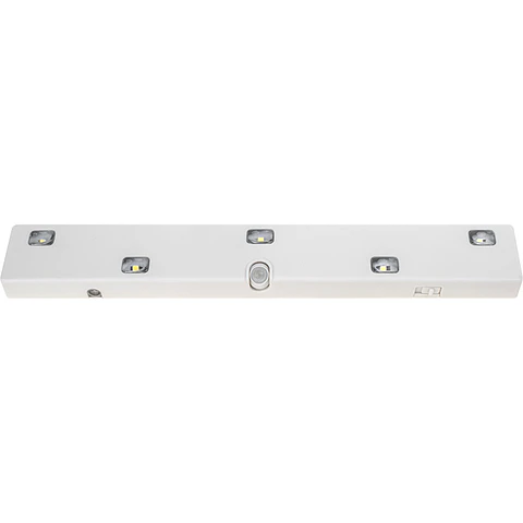 Régua EVERYWHERE com sensor e pilhas 1x1W LED 110lm 5000K C.30,6xL.4,3xAlt.2,2cm branco