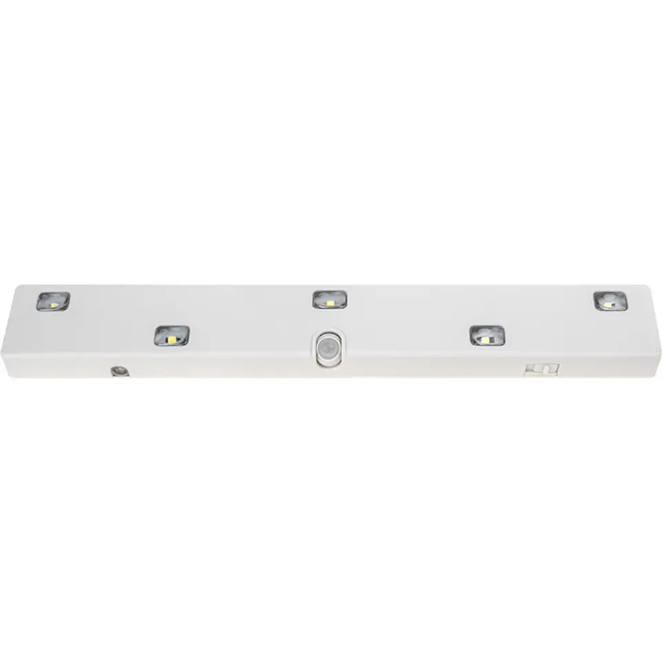 Régua EVERYWHERE com sensor e pilhas 1x1W LED 110lm 5000K C.30,6xL.4,3xAlt.2,2cm branco 1