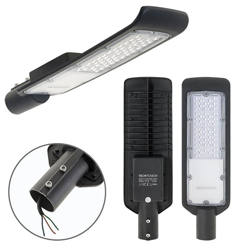 Aplique X2 ECOVISION IP65 1x50W LED 4000lm 6400K 120° C.12xL.41xAlt.5,5cm preto