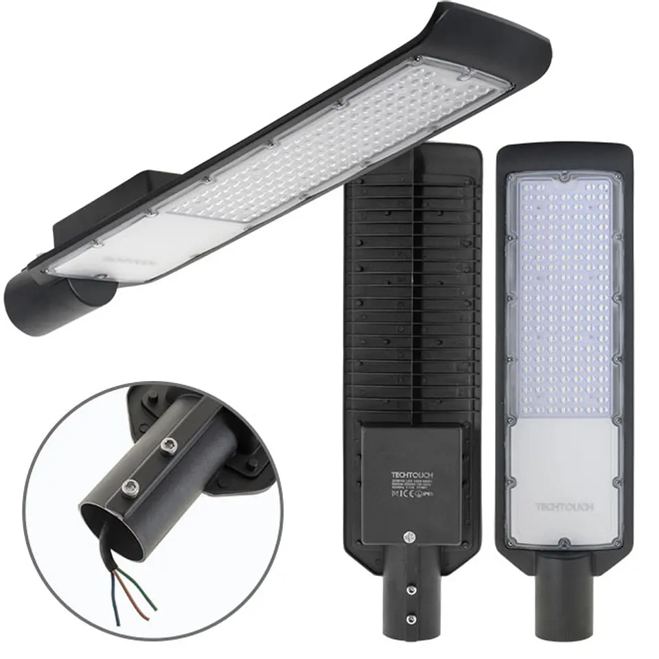 Aplique X2 ECOVISION IP65 1x120W LED 9600lm 6400K 120° C.16xL.59xAlt.7,2cm preto 1
