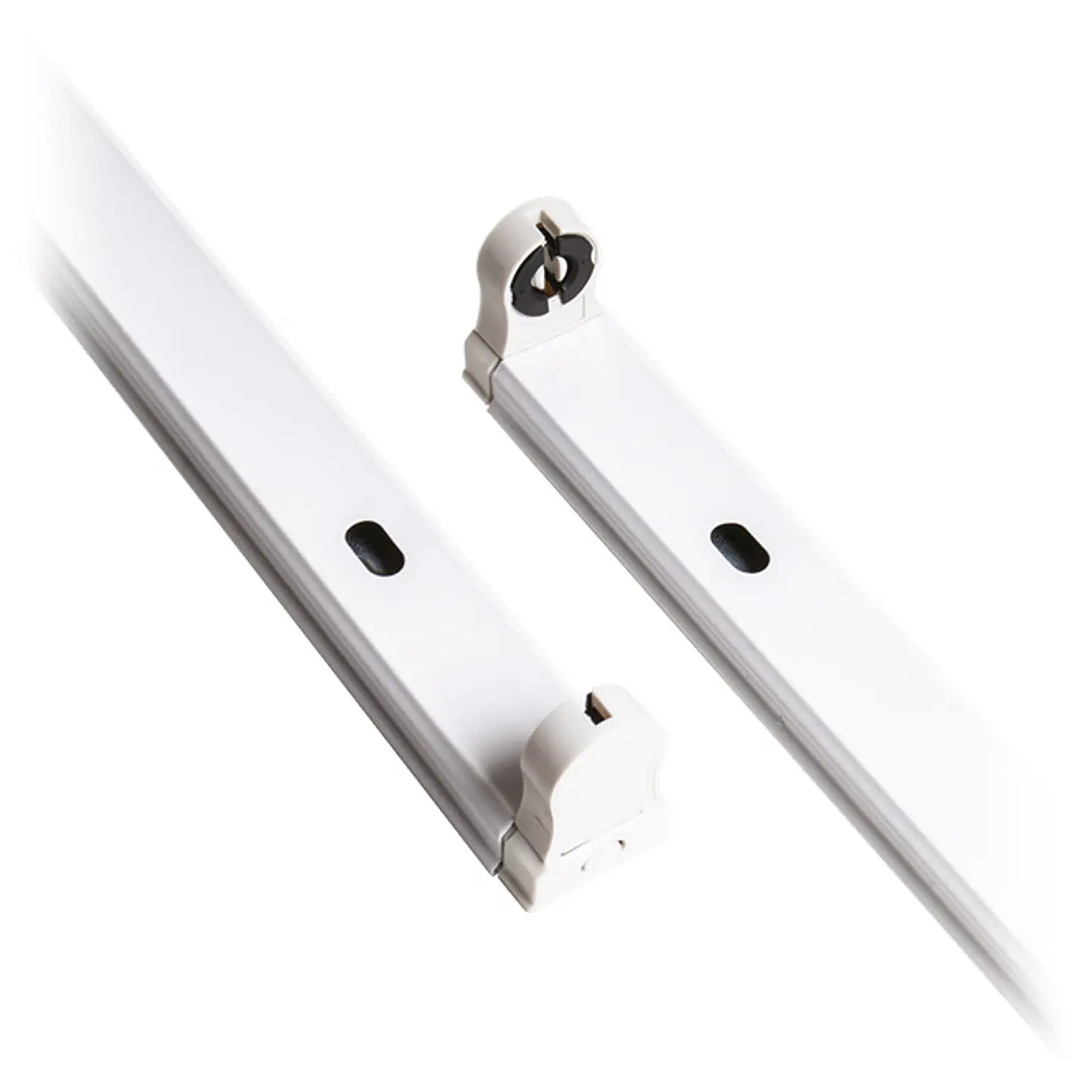 Régua BATTEN 1xG13 T8 LED 60cm C.61xL.3,5xAlt.4,5cm branco 1