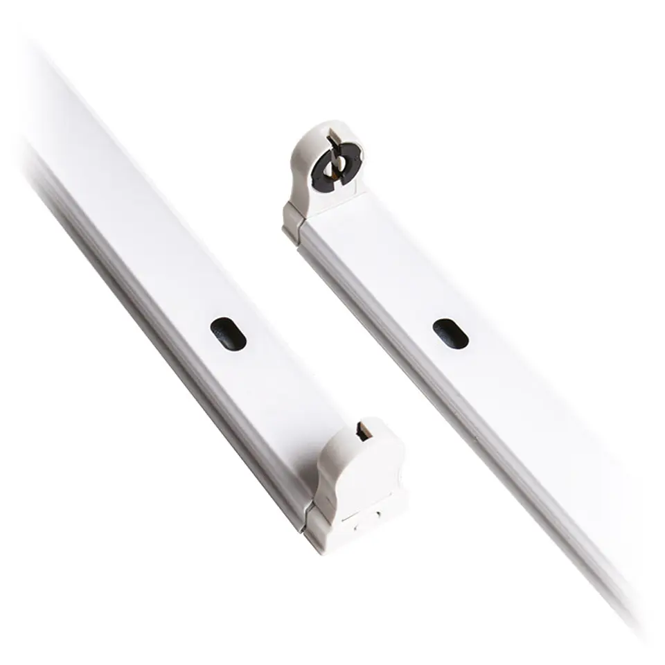 Régua BATTEN 1xG13 T8 LED 60cm C.61xL.3,5xAlt.4,5cm branco 1