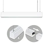 Barra suspensa LINEX B2 60cm 1x20W LED 1600lm 4000K 110° C.60,3xL.5,8xAlt.Reg.cm branco - Thumbnail 1