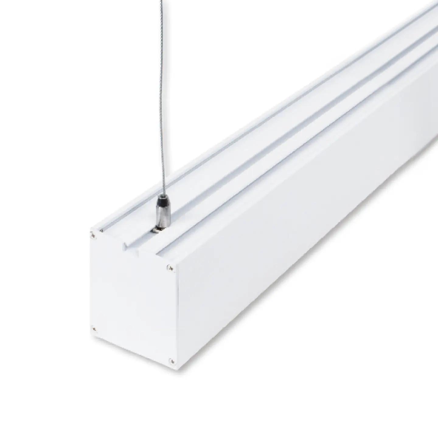 Barra suspensa LINEX B2 60cm 1x20W LED 1600lm 4000K 110° C.60,3xL.5,8xAlt.Reg.cm branco 2