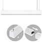 Barra suspensa LINEX B2 120cm 1x40W LED 3200lm 4000K 110° C.119,8xL.5,8xAlt.Reg.cm branco - Thumbnail 1
