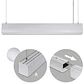 Barra suspensa LINEX B2 60cm 1x20W LED 1600lm 4000K 110° C.60,3xL.5,8xAlt.Reg.cm alumínio - Thumbnail 1