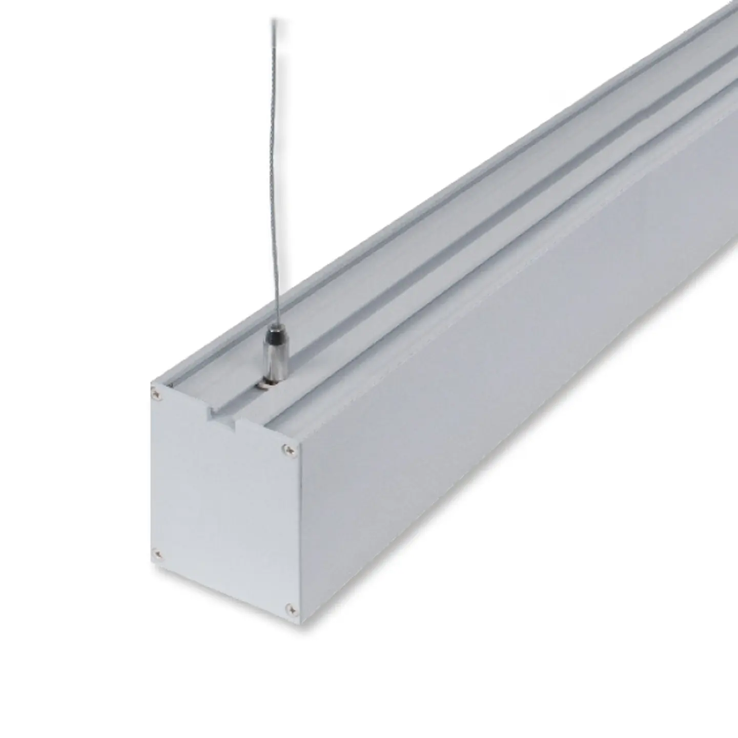 Barra suspensa LINEX B2 60cm 1x20W LED 1600lm 3000K 110° C.60,3xL.5,8xAlt.Reg.cm alumínio 2