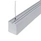 Barra suspensa LINEX B2 60cm 1x20W LED 1600lm 3000K 110° C.60,3xL.5,8xAlt.Reg.cm alumínio - Thumbnail 2
