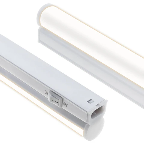 Régua AXINITE 90cm com interruptor 1x12W LED 1080lm 4000K C.90xL.2xAlt.3,7cm branco