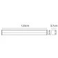 Régua AXINITE 120cm 1x16W LED 1440lm 4000K C.120xL.2xAlt.3,7cm branco - Thumbnail 3