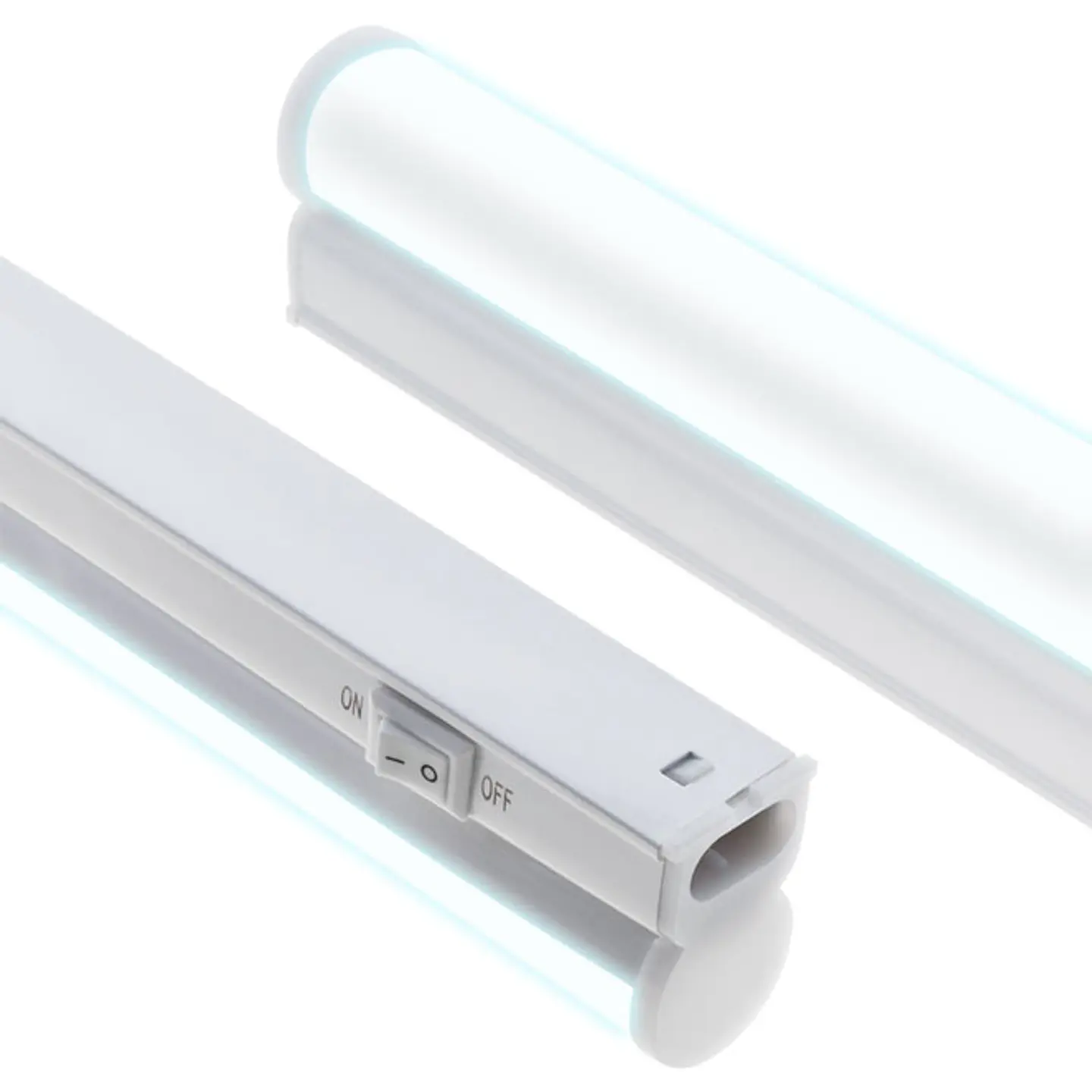 Régua AXINITE 120cm com interruptor 1x16W LED 1440lm 6400K C.120xL.2xAlt.3,7cm branco 1