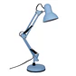 Candeeiro de mesa ANTIGONA articulado 1xE27 C.15,5xAlt.Reg.cm azul celeste mate - Thumbnail 1